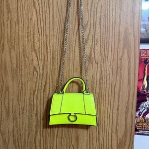 Neon mini handbag
